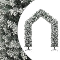  Christmas Tree Arch with Flocked Snow 270 cm