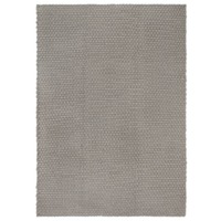  Rug Rectangular Grey 160x230 cm Cotton