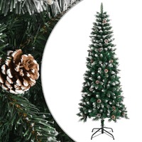  Artificial Christmas Tree with Stand Green 210 cm PVC