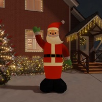  Christmas Inflatable Santa Claus with LEDs 370 cm