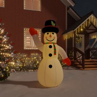  Christmas Inflatable Snowman with LEDs 370 cm