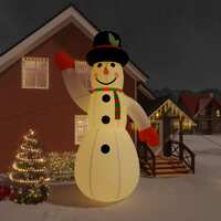  Inflatable Snowman with LEDs 620 cm