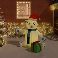  Christmas Inflatable Teddy Bear LED 180 cm