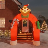  Christmas Inflatable Arch Gate LED 380 cm