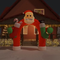  Christmas Inflatable Arch Gate LED 320 cm