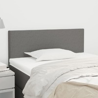  Headboard Dark Grey 100 cm Fabric
