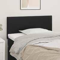  Headboard Black 100 cm Faux Leather