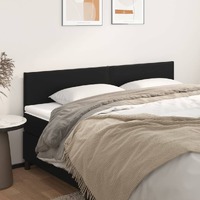  Headboards 2 pcs Black 100 cm Faux Leather