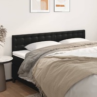  Headboards 2 pcs Black 100 cm Faux Leather