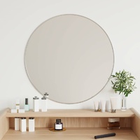  Wall Mirror Silver Ø 60 cm Round