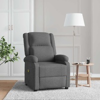  Massage Chair Dark Grey Fabric