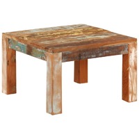  Coffee Table 55x55x35 cm Solid Wood Reclaimed
