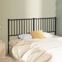 Metal Headboard Black 152 cm Queen