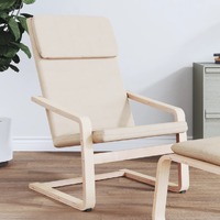  Relaxing Chair Cream Fabric