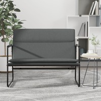  Bench Dark Grey 100x64x80 cm Fabric