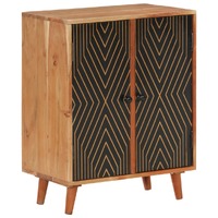  Sideboard 60x35x74 cm Solid Wood Acacia