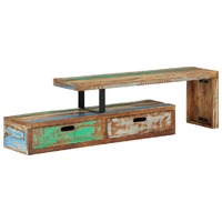  TV Stand Solid Wood Reclaimed