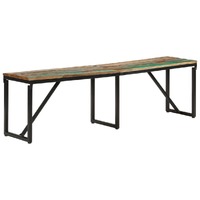  Bench 160x35x46 cm Solid Wood Reclaimed