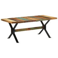  Dining Table 180x90x73 cm Solid Wood Reclaimed