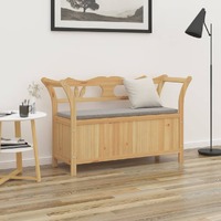  Bench 107x45x75.5 cm Solid Wood Fir