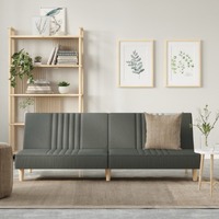  Sofa Bed Dark Grey Fabric