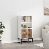  Highboard White 60x35x125 cm Engineered Wood
