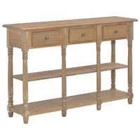  Console Table 110x30x76cm Engineered Wood