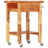 Kitchen Trolley 55x55x89 cm Solid Wood Acacia