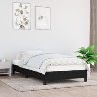  Bed Frame without Mattress Black King Single Fabric