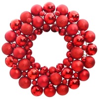  Christmas Wreath Red 45 cm Polystyrene