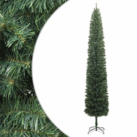  Slim Christmas Tree with Stand 270 cm PVC