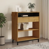  Bar Table FLAM 92x45x110 cm Solid Wood Pine