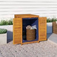  Garden Storage Box 70x87x104 cm Solid Wood Acacia