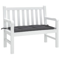  Garden Bench Cushion Anthracite 100x50x7 cm Oxford Fabric