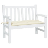  Garden Bench Cushion Cream 100x50x7 cm Oxford Fabric