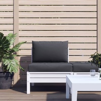  Pallet Cushions 2 pcs Anthracite Oxford Fabric