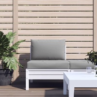  Pallet Cushions 2 pcs Grey Oxford Fabric