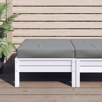  Pallet Cushion Grey 60x60x8 cm Oxford Fabric