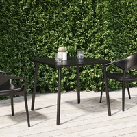  Garden Table Anthracite 80x80x71 cm Steel