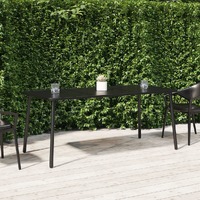  Garden Table Anthracite 165x80x71 cm Steel