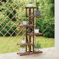 Flower Stand 75x25x140.5 cm Solid Wood Fir