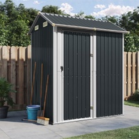  Garden Shed Anthracite 192x152.5x237 cm Galvanised Steel