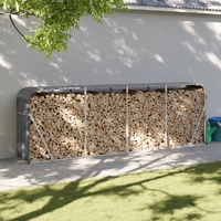 Log Holder Anthracite 300x45x100 cm Galvanised Steel