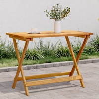  Folding Garden Table 90x52.5x65 cm Solid Wood Acacia