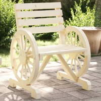  Garden Chair 58x58x78.5 cm Solid Wood Fir