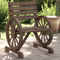  Garden Chair 58x58x78.5 cm Solid Wood Fir