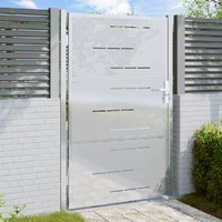 Garden Gate 100x150 cm Stainless Steel