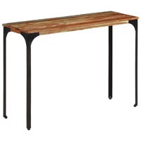  Console Table 110x35x76 cm Solid Wood Reclaimed
