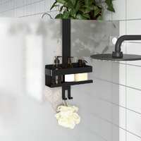  Hanging Shower Caddy Matt Black Brushed 304 Stainless Steel