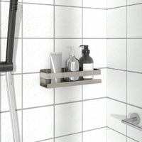  Shower Shelf 23x6.5x6 cm Brushed 304 Stainless Steel